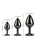Noir Heart Trio Anal Plug Set