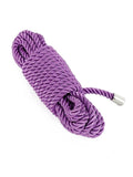 Poison Rose Fetish Satin 5 Metre Bondage Rope Purple