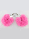 Fluffy Hand Cuffs - Hot Pink
