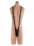 Poison Rose Lingerie Lycra Mankini Black