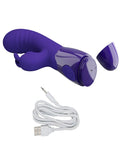 Pretty Love Cerberus Youth Rabbit Vibrator Purple 5