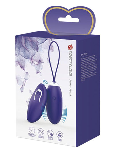 Pretty Love Jenny Youth Vibrating Remote Control Egg 1