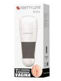 Pretty Love Kitty Masturbator White 1