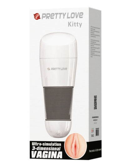 Pretty Love Kitty Masturbator White 1