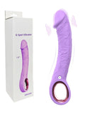 Periwinkle Pulse G-Spot Silicone Vibrator