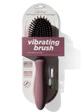 Vibraliss Dual Motor Vibrating Hair Brush Purple Wine