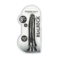 Real rock 8 inch black dildo in retail packaging
