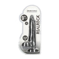 real rock 9 inch black dildo in retail packaging