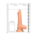Real Rock 9 inch Dildo- Flesh