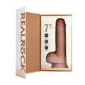 Image of Real Rock 7 Inch Vibrating Dildo in Open Packaging