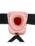 Real Rock 6" Hollow Strap-on