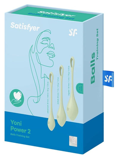 Satisfyer Yoni Power 2 Kegel Training Set Mint 1