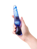 Sexus Glass 17cm Wand Blue 4