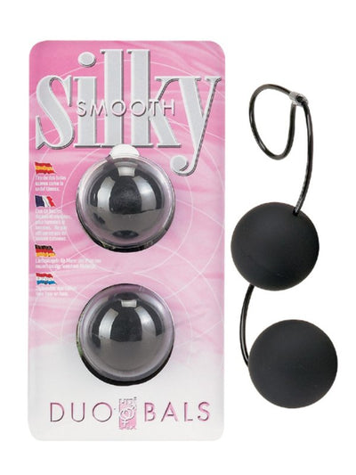 Silky Smooth Unisex Duo Balls Black 1