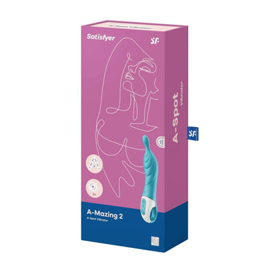 Satisfyer Amazing 2 teal in retail packaging