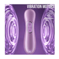 Button Interface with Vibration Graphic