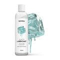 cooling comfort lubricant bottle with ice cube graphic