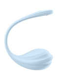 Satisfyer Smooth Petal Connect App Wearable Vibrator Light Blue