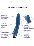 Satisfyer Spinning 1 Rotating G-Spot Vibrator Blue