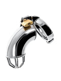Toyfa 4-Piece Male Metal Chastity Cage 2