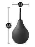 The Luxe Flush Douche XL Black
