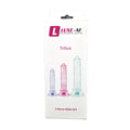 Trilux 3 Piece Straight Dildo Kit