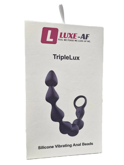 Triple Lux Vibrating Anal Beads