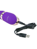 Vibe Couture Ablaze Heating/Thrusting Rabbit Vibrator Purple 5