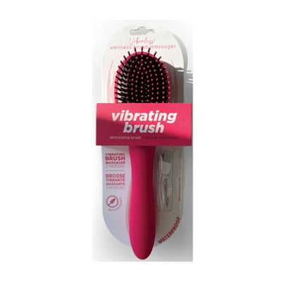 Vibraliss – Dual Motor Vibrating Hair Brush –Pink