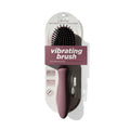 Vibraliss Dual Motor Vibrating Hair Brush Purple Wine