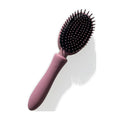 Vibraliss Dual Motor Vibrating Hair Brush Purple Wine