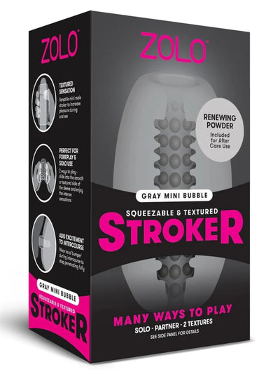 Zolo Grey Mini Bubble Stroker