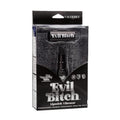 Evil Bitch Lipstick Vibrator - Black