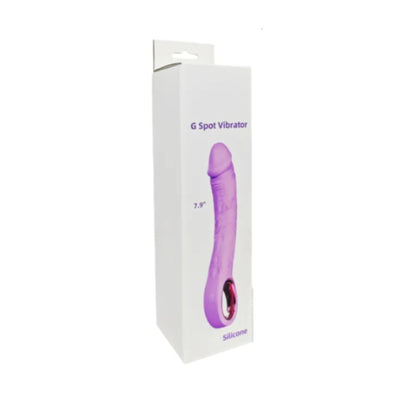 Periwinkle Pulse G-Spot Silicone Vibrator