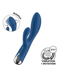 Satisfyer Spinning 1 Rotating Rabbit Vibrator Blue