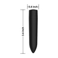 Swirls Bullet Vibrator Black