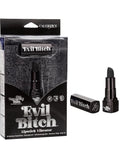 Evil Bitch Lipstick Vibrator - Black