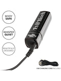 Evil Bitch Lipstick Vibrator - Black
