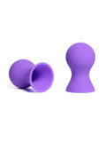 Nipple suction cups purple