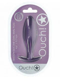 Oval Anal Plug - Purple