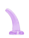 purple realrock 5 inch dildo thin