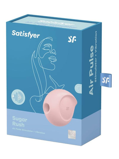 Satisfyer sugar rush air pulse stimulator packaging