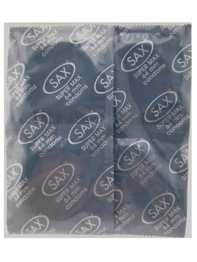 Super Max 64 mm condoms  6 pack