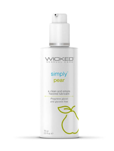 Wicked Simply pear flavoured lubricant 70 ml
