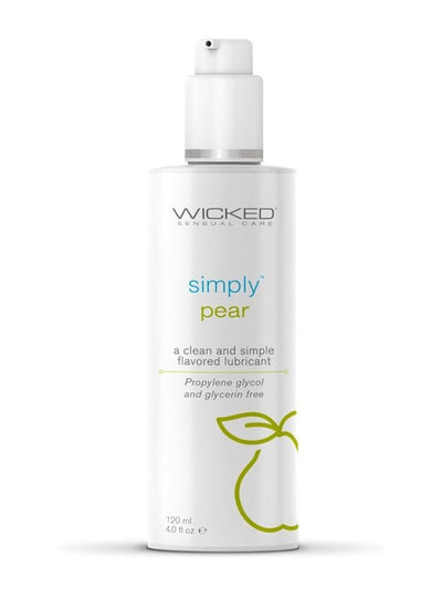 Wicked Simply Pear Flavoured Lubricant 120 ml