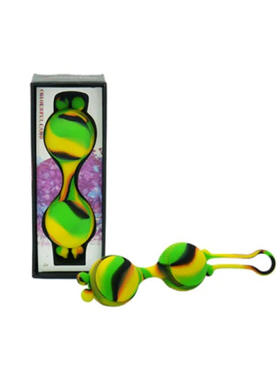 colourful camo lana kegel balls