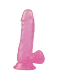 Jelly stud 6 inch pink