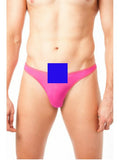 mens lycra g string 201-blue