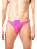 mens lycra g string 201-pink