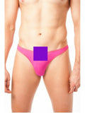 mens lycra g string 201-purple